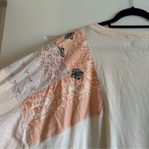 Free People We the Free Feelin’ It Embroidered Top - Picture 8 of 8